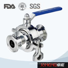 Stainless Steel Food Processing Manual Clamped Ball Valve (JN-BLV1002)